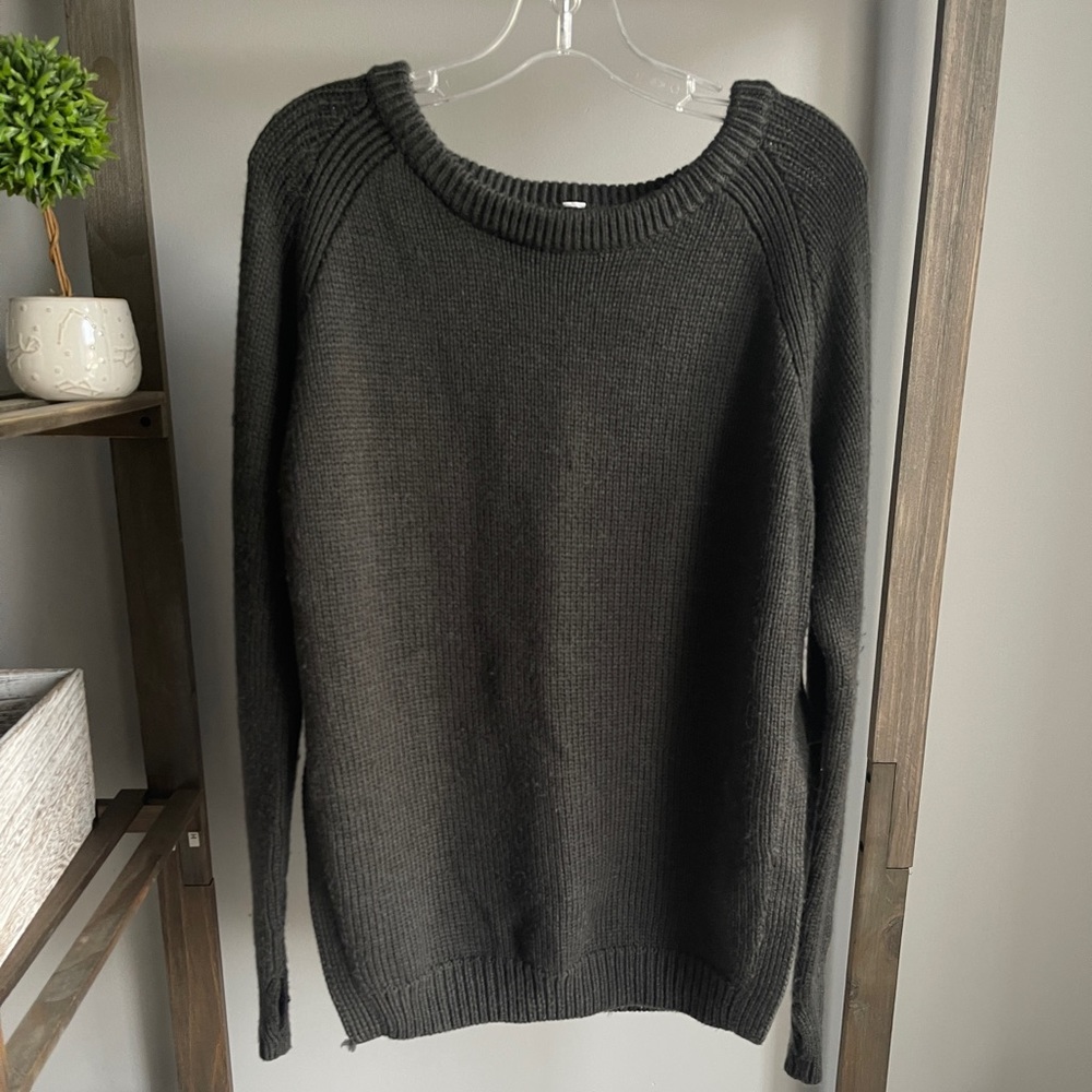 Lululemon Athletica Gray Cozy Sweater
